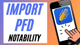 How to Import Pfd Into Notability [upl. by Lothario82]