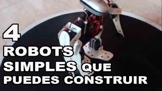 4 Robots Simples que puedes Construir [upl. by Bondon]