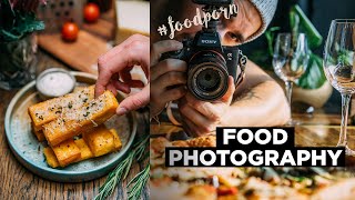 10 FOOD Photography TIPS From beginner to advanced  Behind the scene [upl. by Annoirb]