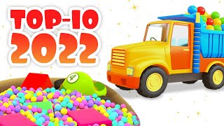 Helper cars TOP 10 episodes 2022  Car cartoons for kids amp toy cars for kids Street vehicles [upl. by Etyak304]