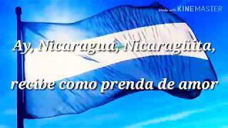 Letra Nicaragua Nicaraguita [upl. by Nnyliram]