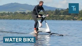 Bike Lets You Ride On Water With Ease [upl. by Intyre]