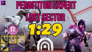 Easy Perdition Expert Solo Lost Sector Farm  Destiny 2 Episode Echoes [upl. by Boothman]