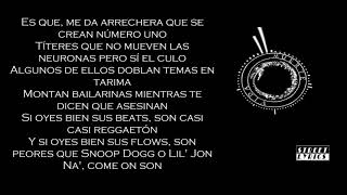 Canserbero  Así mismo  Letra Street lyrics [upl. by Haneen]