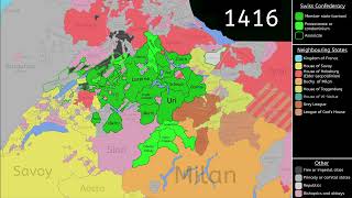 The History of Switzerland Every Year [upl. by Eissej]