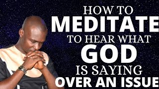 Must Listen Practical Secrets to Meditate and Hear God  Apostle Joshua Selman 2021 [upl. by Scheider]