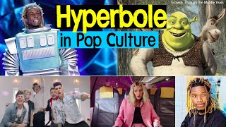 Hyperbole Examples in Songs Movies and TV [upl. by Maynord]