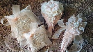 Sweet Lavender Sachets with Crafty Me Shop Laces and Trims [upl. by Draillih]