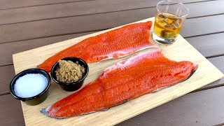 Easy Smoked Salmon Recipe Double Whiskey Maple [upl. by Eniawd]