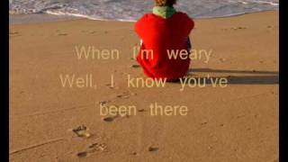 Leona Lewis  Footprints in the sand Lyrics [upl. by Lewis]