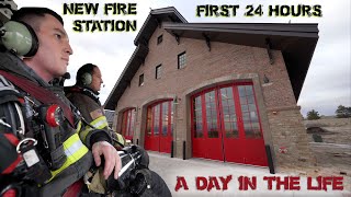 First 24 Hours in a New Fire Station  A Day in the Life [upl. by Analad]