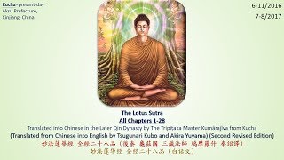 Lotus Sutra All 28 Chapters English Saddharma Pundarika Sutras Audiobook Part 2b of 3 1080P [upl. by Ellis]