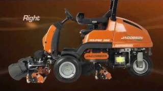 Jacobsen Eclipse 322 Riding Greens Mower  Intro [upl. by Kitty398]