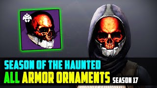 All Destiny 2 Armor Ornaments for Season 17  With Names and How to Get Them [upl. by Nnorahs597]