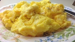 How to Cook Perfect Fluffy Scrambled Eggs [upl. by Eleirbag]