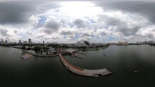 360 over Tanjong Rhu Singapore [upl. by Asilegna]