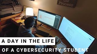 Day in the Life of a Cybersecurity Student [upl. by Hajan794]