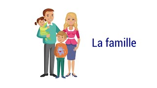 Français A1  la famille [upl. by Vassell]