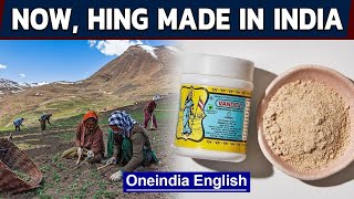 Hing or asafoetida to be grown in India  Indian spices  Oneindia News [upl. by Brahear]