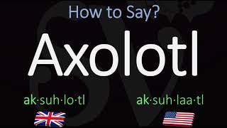 How to Pronounce Axolotl CORRECTLY Meaning amp Pronunciation [upl. by Annahgiel320]