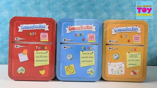 Garbage Pail Kids Food Fight Trading Card Stickers Collector Tin Unboxing  PSToyReviews [upl. by Lehpar90]