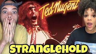 WHAT A SOLO  FIRST TIME HEARING Ted Nugent  Stranglehold REACTION [upl. by Boorer]