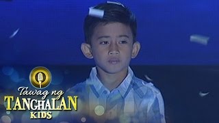 Tawag ng Tanghalan Kids Jhon Clyd Talili wins for the 3rd time [upl. by Odlopoel2]