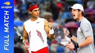 Rafael Nadal vs Andy Murray in a thrilling battle  2008 US Open Semifinal [upl. by Sebastiano996]