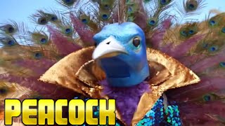 Masked Singer Peacock Performance  Greatest Showman  Season 1 Ep 1 [upl. by Luapleahcim]