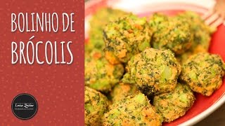 BOLINHO DE BRÓCOLIS  LUIZA ZAIDAN [upl. by Ydnal135]