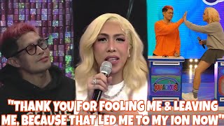 Vice Ganda NAGPASALAMAT Sa Ex Niyang PINERAHAN At NILOKO Siya [upl. by Chauncey]