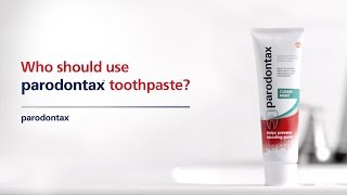 Who Should Use parodontax™ Toothpaste  parodontax™ Toothpaste [upl. by Horodko]