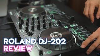 Roland DJ202 Serato DJ Pro Controller Review [upl. by Mccowyn]