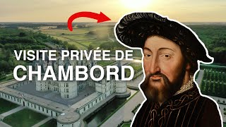 VISITE PRIVÉE DU CHÂTEAU DE CHAMBORD CONFINÉ [upl. by Lawrenson]