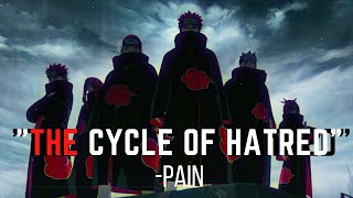 The Cycle of hatred  Pains speech  Naruto shippuden [upl. by Elleiad]