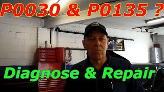 Diagnose And Repair A P0030 and P0135 On A Chevy Cobalt [upl. by Yotal316]