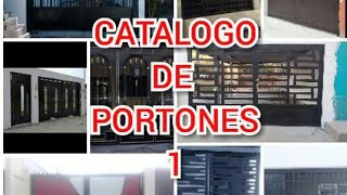 😎CATALOGO DE PORTONES 1 [upl. by Ggerk]