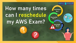 How many times can I reschedule my AWS Exam   How to reschedule third time   Reschedule Policy [upl. by Htebsle]