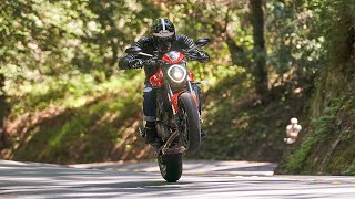 2021 Ducati Monster Review  MC Commute  Motorcyclist [upl. by Anividul]