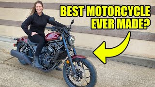 Is the Honda Rebel 1100 the BEST MOTORCYCLE EVER Heres the verdict [upl. by Atnod]