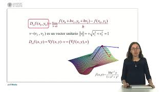 Derivadas direccionales de un campo escalar  2641  UPV [upl. by Nomyad]