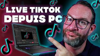 Comment STREAMER sur TIKTOK depuis son PC [upl. by Nosnehpets]