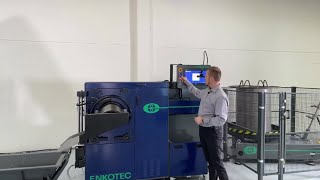 Worlds Fastest Automatic Nail Making Machine  ENKOnail with ENKOsmart NX03 [upl. by Eihpos254]