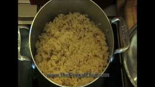 How to Make Brown Rice  The Frugal Chef [upl. by Nageam881]