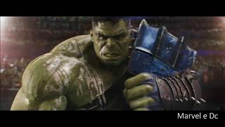 Thor vs Hulk Parte 2 DUBLADO  THOR RAGNAROK [upl. by Hgielrak499]