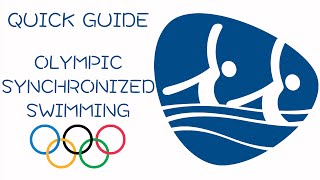 Quick Guide to Olympic Synchronized Swimming [upl. by Ackley]