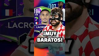 ¡MUY BARATOS DEFENSAS CENTRALES CHETADOS EN FIFA MOBILE 23 [upl. by Gussy]