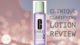 Clinique clarifying lotion  Real Quick Review [upl. by Egiap]