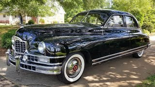 1948 Packard Custom Eight walk around [upl. by Wandis]