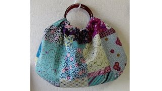 リング持ち手 バッグの作り方 DIY how to make bag [upl. by Leahcar]